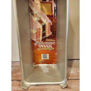 New~Vintage '81~Wilton Performance~LONG ALUMINUM LOAF PAN~16" x 4" x 4 1/2"~Cake